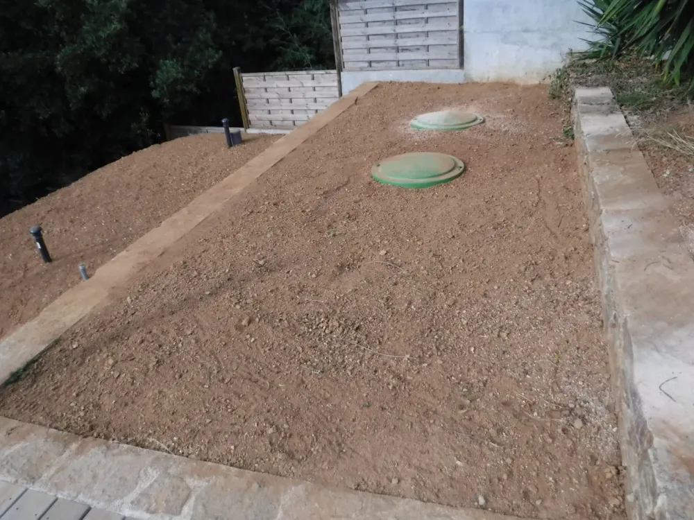 FOSSE EPANDAGE TRAVAUX FINIS